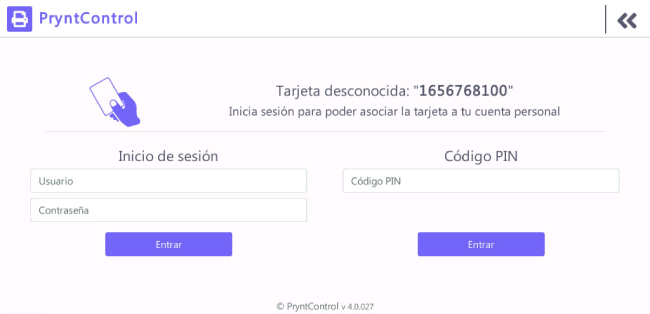 Autoasignacion de tarjetas